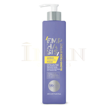 Маска для блондинок амбер EMPHASIS BLOND-T AMBER MASK 250 мл для МЕДОВЫХ оттенков