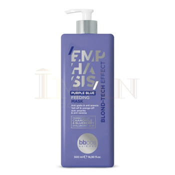 Маска для блондинок фиолетово-синяя EMPHASIS BLOND-T PURPLE BLUE MASK 500 мл