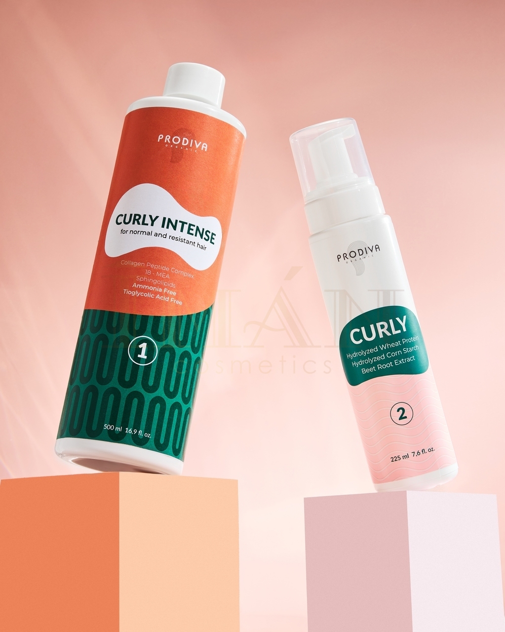 Полуперманентный состав для завивки волос CURLY INTENSE