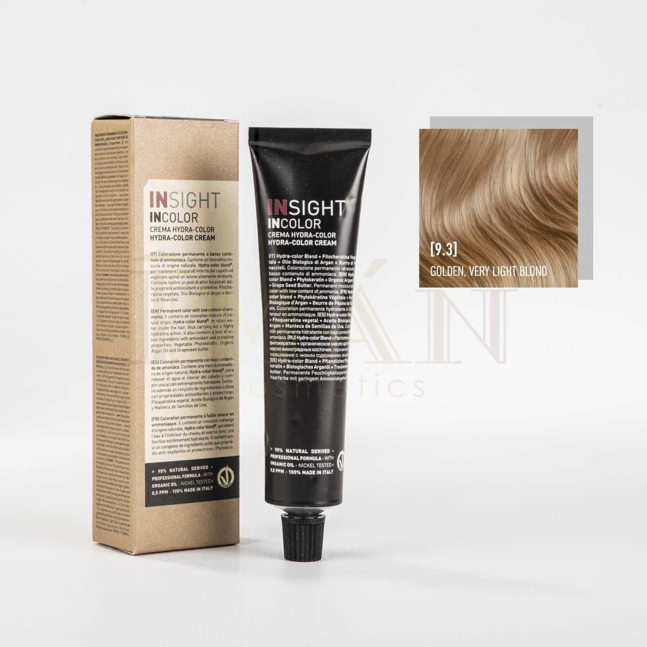 9.3 золотистый очень светлый блондин GOLDEN VERY LIGHT BLOND (100мл.)