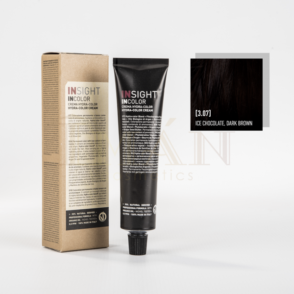 Краситель для волос 3.07 ледяной шоколадный темно-коричневый IICE CHOCOLATE DARK BROWN