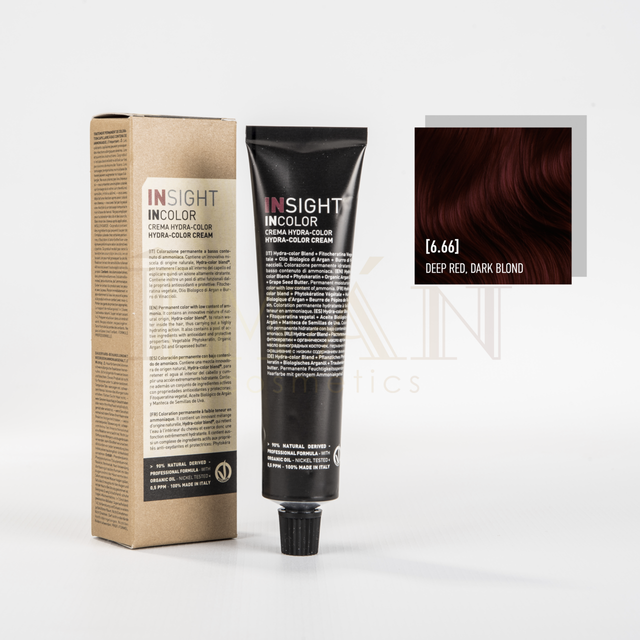 6.66 красный интенсивный темный блондин DEEP RED DARK BLOND (100мл.)